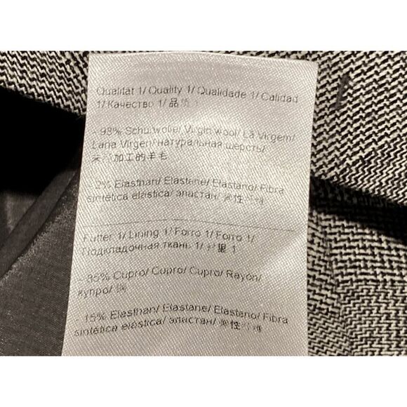 Escada Twyla Womens Trousers Dress Pants Straight Leg Gray 16 (EU 46)16 SMALL HO - Picture 12 of 16